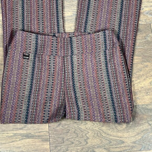 LISETTE Stretch Bootcut Pant Brown Tapestry Sz 6 NWOT - Picture 4 of 5